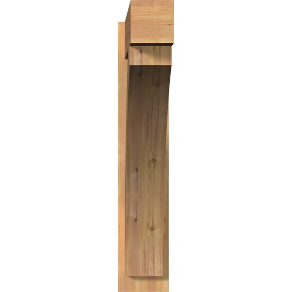 Thorton Block Smooth Outlooker, Western Red Cedar, 7 1/2W X 40D X 40H